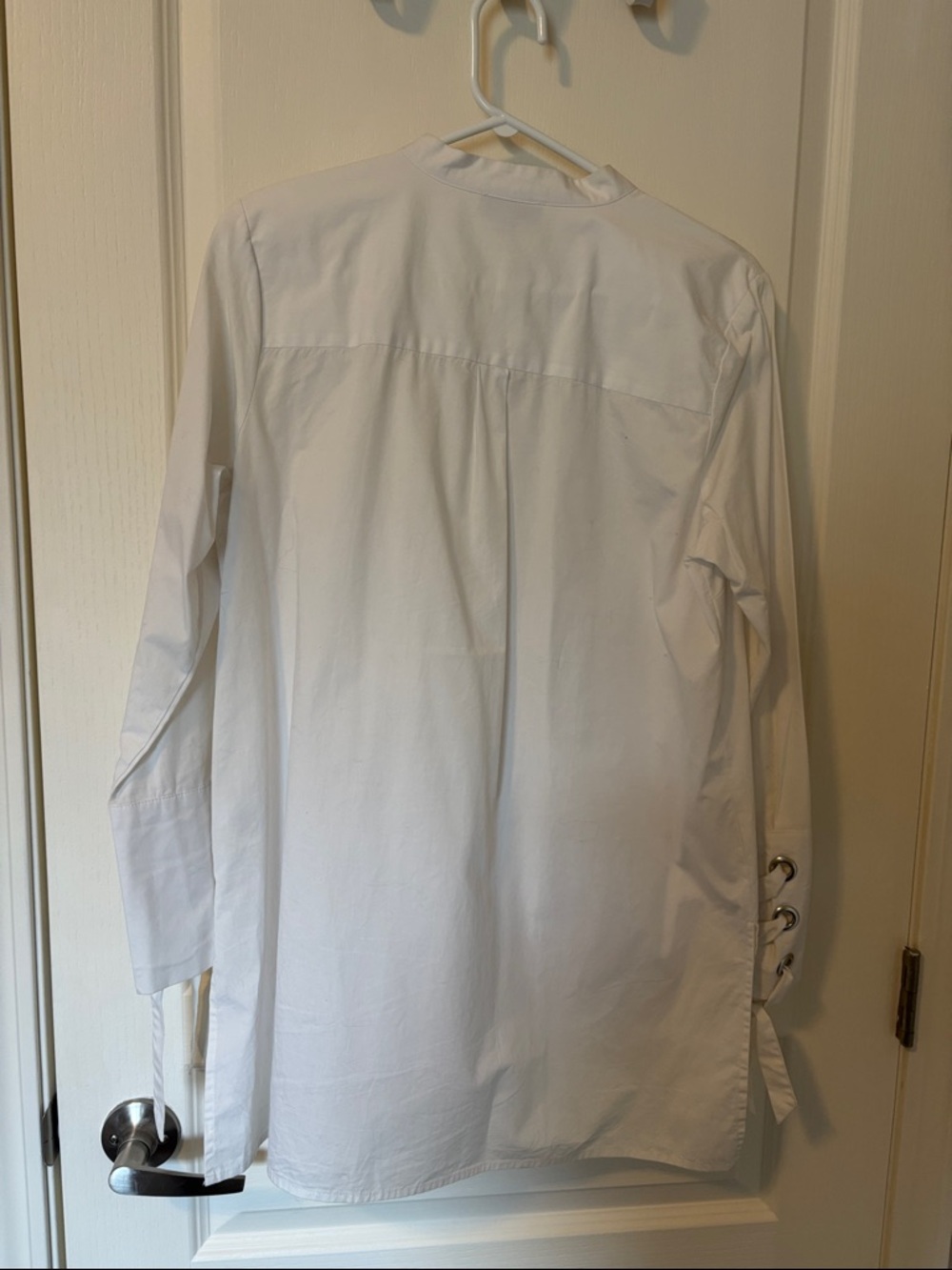 Joseph A. White Button-Front Silk Tunic - Picture 3 of 4